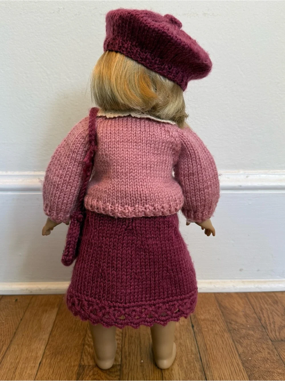 18” Doll Clothes Lot Handmade Hand Knitted